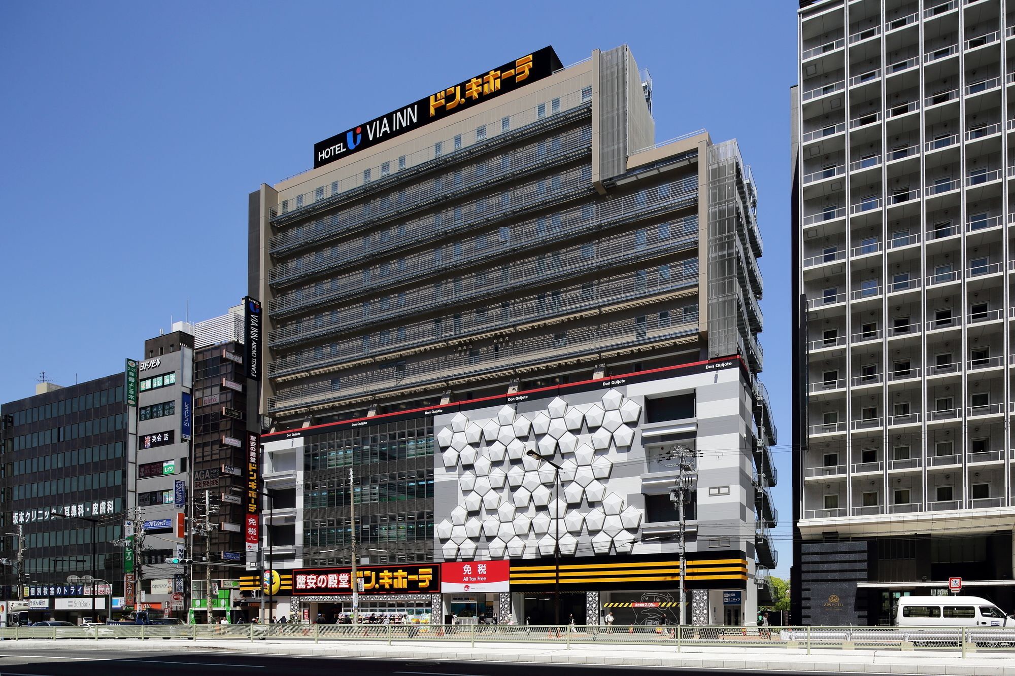 Via Inn Abeno Tennoji Osaka Bagian luar foto