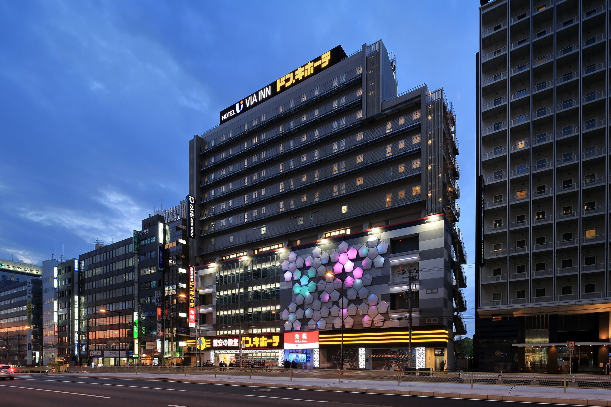 Via Inn Abeno Tennoji Osaka Bagian luar foto